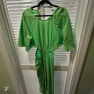& Other Stories Green Dress